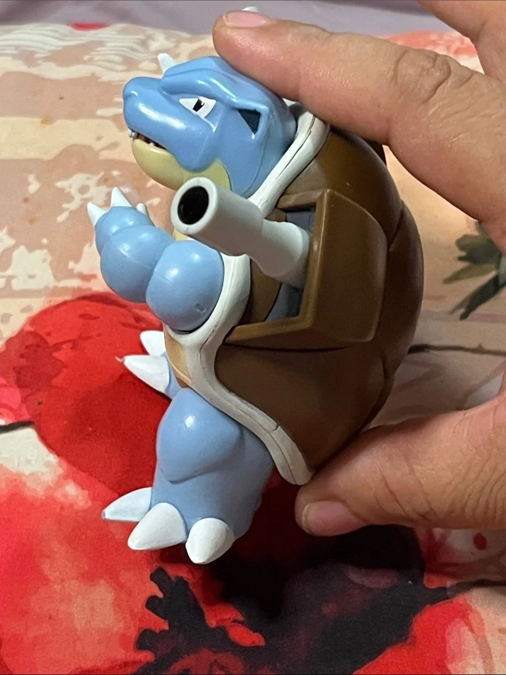 Pokemon Blastoise Figure - Light Blue, Cream, White, Brown